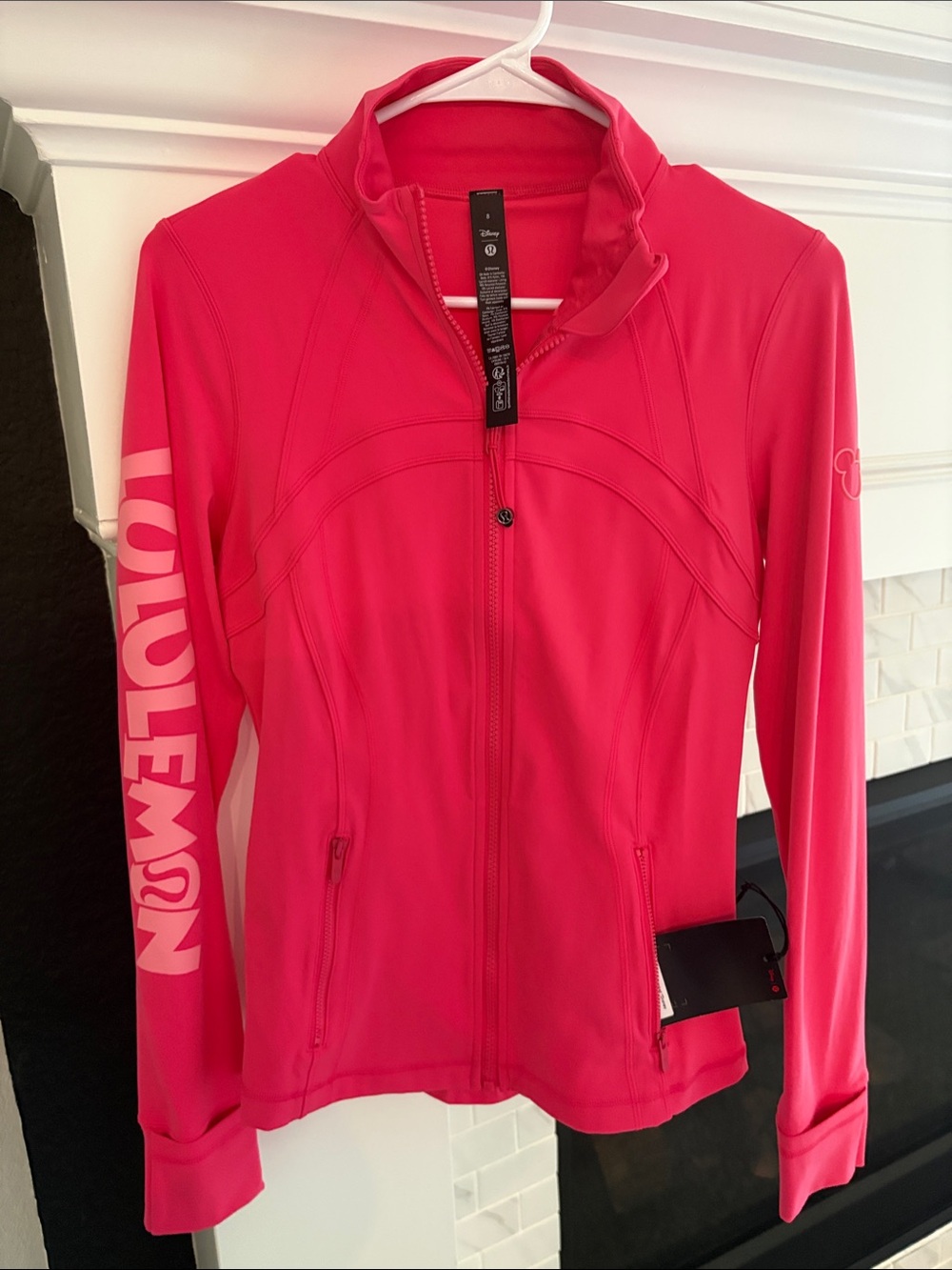 lululemon athletica Bright Pink Full-Zip Utility Jacket